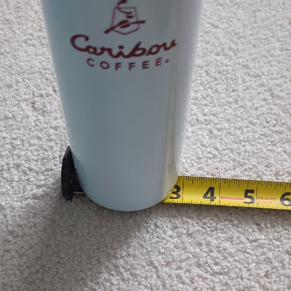 3 For $30. Caribou Coffee White Tumbler - Picture 8 of 14